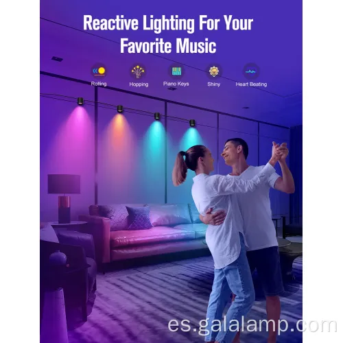 Control de graffiti, inteligencia moderna, luz de pared RGB